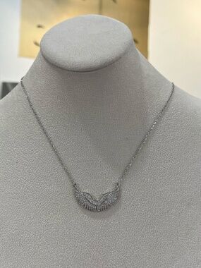 Sparkling Angel Wings Necklace